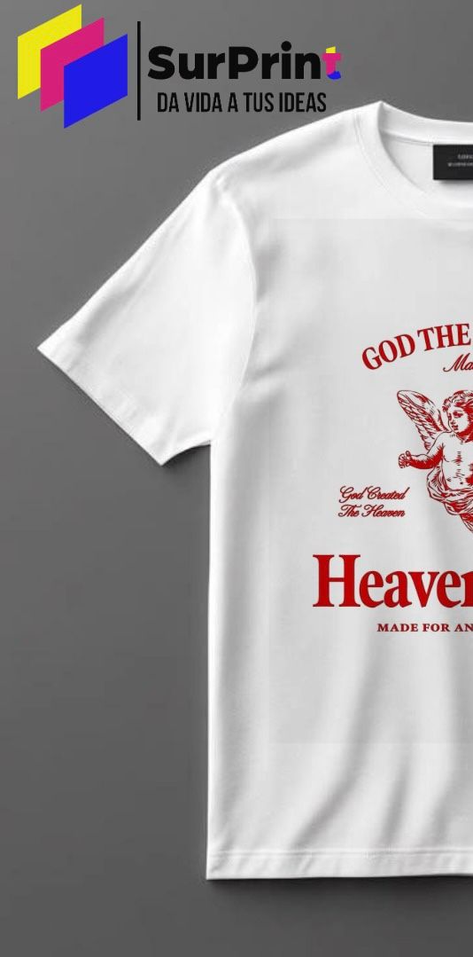 CAMISETA HEAVEN MADE